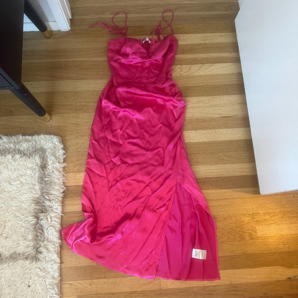 Reformation Marguerite Silk Dress (size 4)